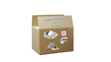 Manta termica Emergencia caja 50 unds