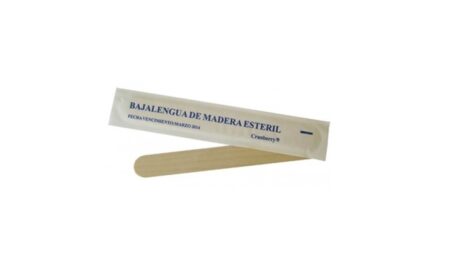 Depresor Lingual -  Baja lengua Madera Estéril