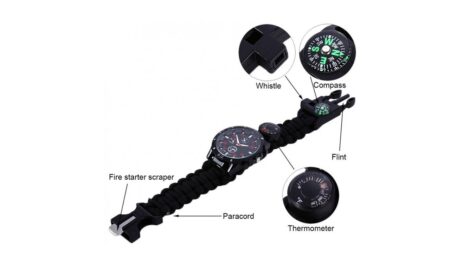 Reloj Supervivencia Cuerda Paracord - Imagen 2