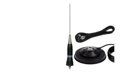 Antena Sirio AS 170 N INOX Con base Magnética 10 y 11 metros