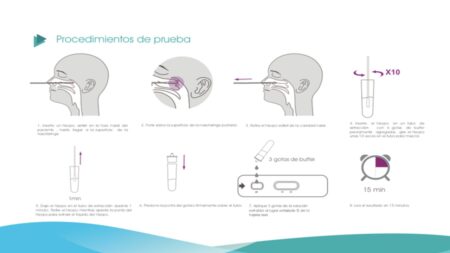 Kit Antígeno COVID-19 NASOFARINGEO Resultado en 15 minutos. Validado ISP Chile. - Imagen 2