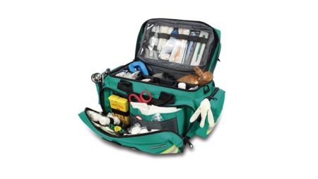 Bolso De Trauma Importado EMERGENCY´S verde - Imagen 2